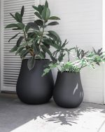 گلدان خمره ای فایبرگلاس