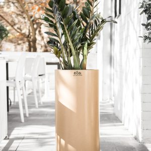 گلدان گالوانیزه استوانه