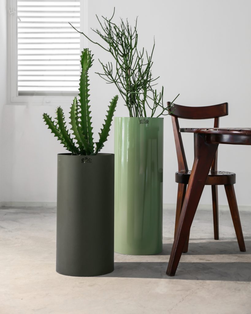 گلدان‌ فایبرگلاس